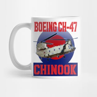 RAF Chinook in RAF roundel Mug